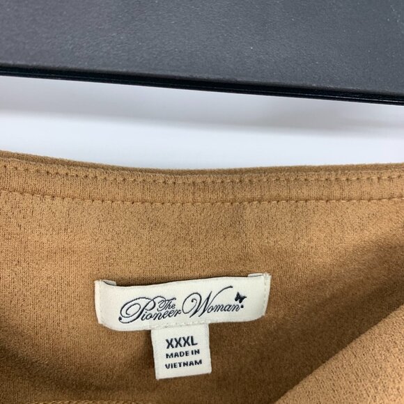 Pioneer Woman Leggings Faux Suede Pull On Skinny Ankle - Picture 4 of 9